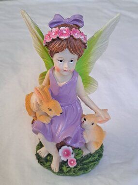 Garden Gnomes 5 pieces Fairy Mickey Mouse Tree Elves Figurines Statues Whimsical